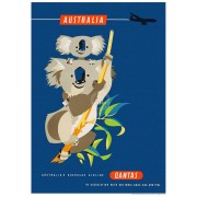 Retro Print | Qantas Koalas | A3
